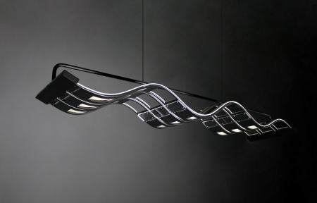 Application Design and Evaluation of Extended Curved Modular OLEDs